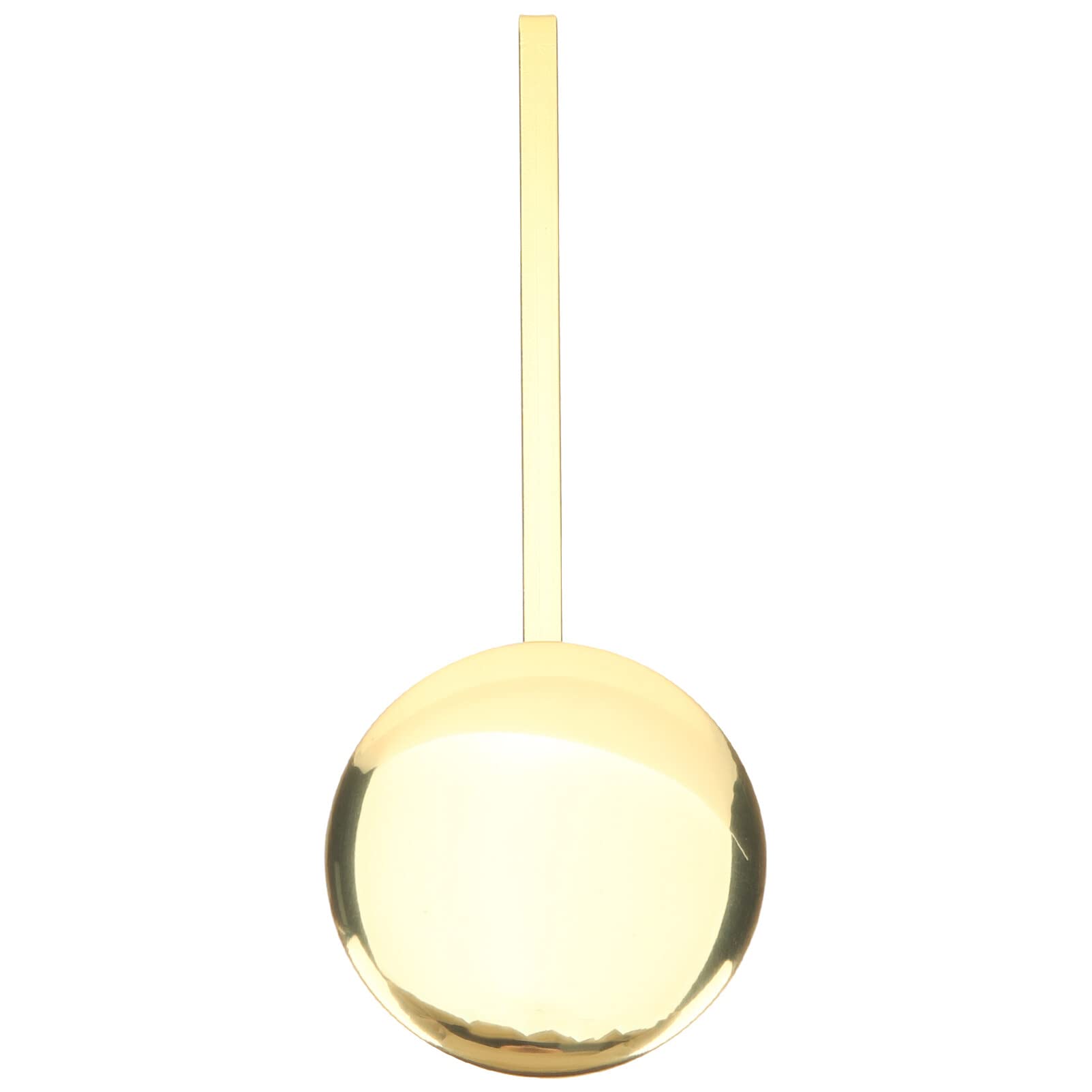 SEWACC Metal Pendulum, High Gloss Gold, Quartz Wall Clock Accessory, DIY Repair Part, Pendulum Clock Replacement, 0.31in x 5.89in x 2.36in, Metal,