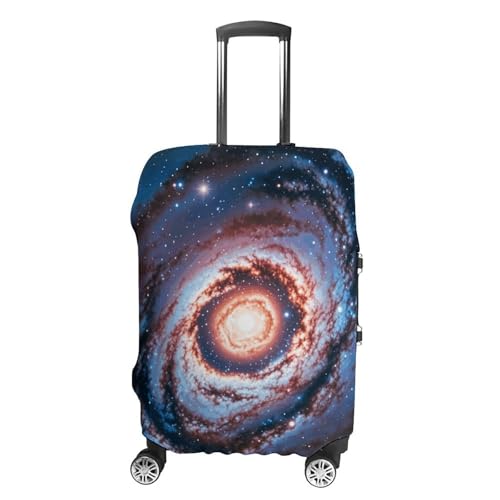 Planet Stars And Galaxy Luggage Cover, Washable Elastic Suitcase Cover Protector Fit 18-32 Inch Luggage