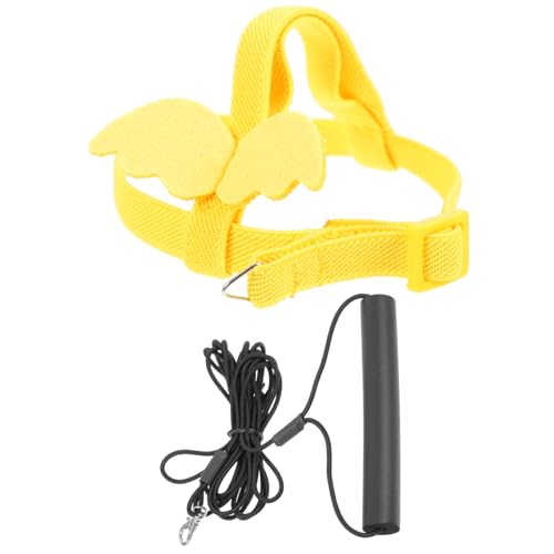 SUPVOX 1Set Bird Training Harness Leash for Flight Elastic for Parrots and Birds Lightweight Traction Rope for Outdoor Adventures