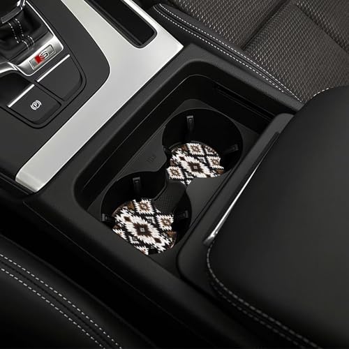 Portavasos para carros universal 2PCS neopreno gris miniatura 2