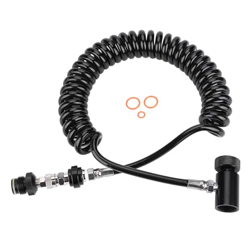 Paintball Marker Remote Coil Cylinder Connection Valve Hose Corrugated Hose - Image 3