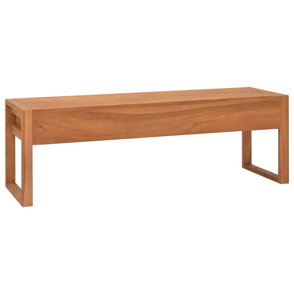Szafka pod telewizor, centrum rozrywki, stojak na media telewizyjne, szafka pod telewizor, 120 x 40 x 45 cm, lite drewno tekowe, nadaje się do salonu, sypialni