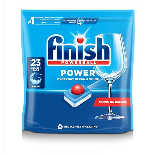 Image of Finish 23 Tablets, Powerball Power Dishwasher Tablets