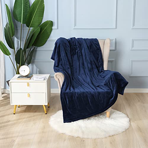 Zonli Heated Blanket Electric 72"X84" Full Size, Soft Fleece Electric Blanket -Whole Body, 4 Hour Auto Off & 3 Heating Levels, Fast Heating, Etl Certification, Machine Washable, Great Gift (Blue) #TOP7