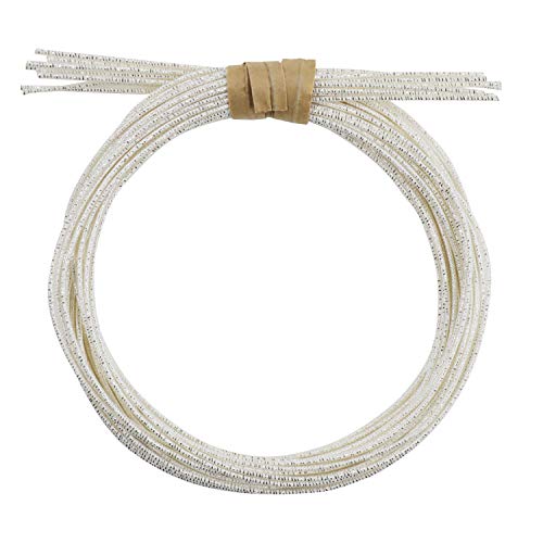 清原 KIYOHARA クラフトギャラリー MIZUHIKI ミズヒキ 単色 1色×9本入 長さ各90cm #04 シルバー デザインペーパー付き CGMT-01