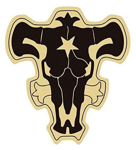 Black Clover Black Bulls LogoVehicle Decor (Style A) - Sticker Graphic - Weatherproof & Long Lasting Sticker