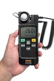 TECPEL DLM-530A Digital Light Meter High-Precision Illuminance Measurement 0.0~19990 Fc / 0.0~199900 Lux