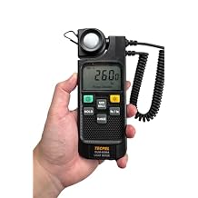 TECPEL DLM-530A Digital Light Meter High-Precision Illuminance Measurement 0.019990 Fc / 0.0199900 Lux