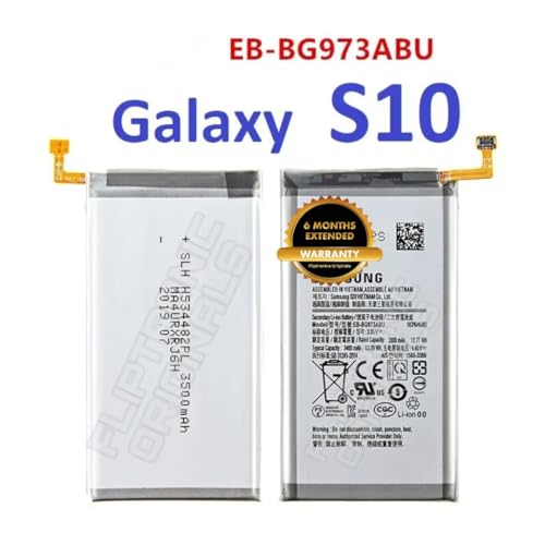 Image of EB-BG973ABU Battery for Samsung S10 G973F G973U G973W G973U1 G9730 Battery with 6 Month Warranty**** (P95)