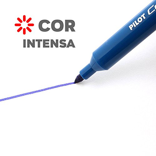 Caneta Hidrográfica, Pilot, Color 850-L Júnior, Azul