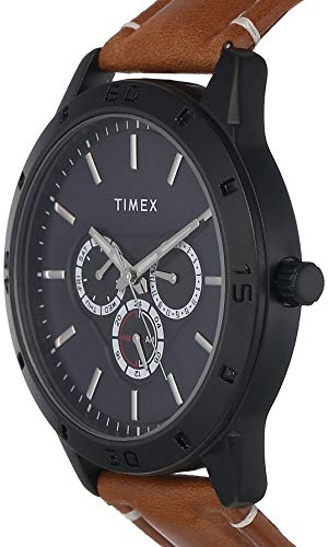 TIMEX Analog Watch for Men with Round Dial & Water Resistant Man's Wrist Watches - Image 3