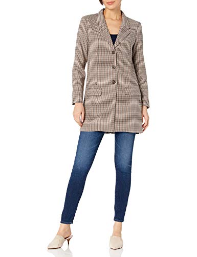 BB Dakota Women's Checking Up Jacket, Walnut, L