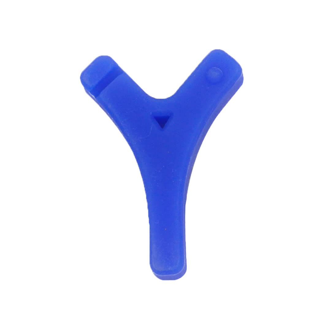Dentosmile Y-Shaped Chewies in Sky Blue Colour Seater for Aligner Chompers Trays (2)