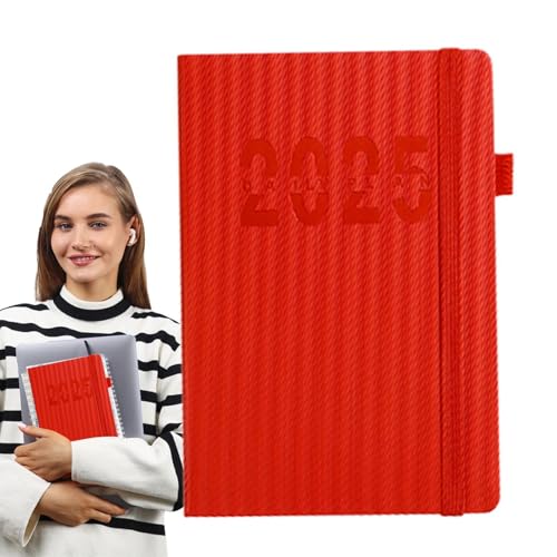 Agenda 2025 diario A5 para evitar el desorden con bloc de notas de escritura suave