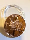 Canadian Maple Leaf 1 Ounce Copper Coin