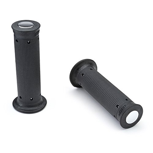 デイトナ(Daytona) PROGRIP(プログリップ) バイク用 グリップ ハンドル径φ22.2用 128mm 耐振ゲル エンド非貫通 842タイプ ブラック 98159