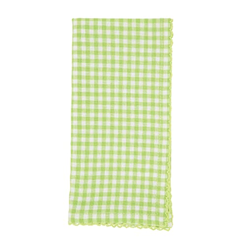 Servilletas de tela cuadradas verdes 18" x 18" pack 4 miniatura 1