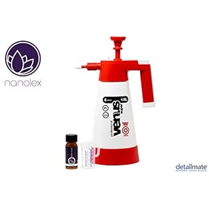 Detailmate verzegelingsset van Nanolex WashCoat 50 ml/200 ml/750 ml + Kwazar Professional Venus Super pompverstuiver 1,5…