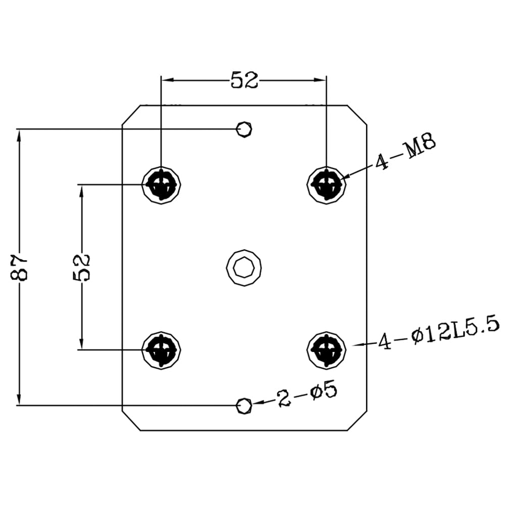 Morsa autocentrante CNC da 4 pollici (H77-85), morsa per fresatrice di precisione, morsa universale a tre-quattro-cinque assi.