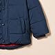 Amazon Essentials Baby Jungen Schwere Pufferjacke mit Kapuze, Marineblau, 12 Monate