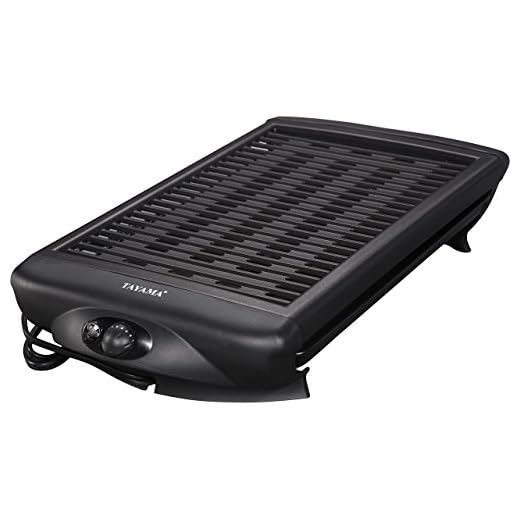 Tayama TG-868 Tayama Non-Stick Electric Indoor Grill, Black
