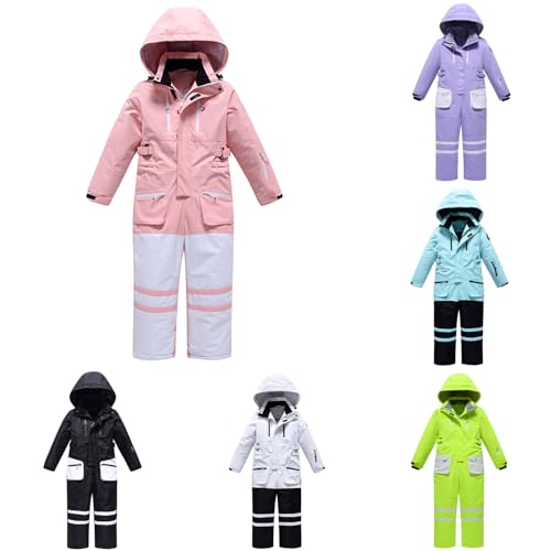 Toddler Snowsuit Boy Baby Winter Coat Girl Snow Pants and Jackets Bib Boys' Heavyweight 2-Piece Skisuit