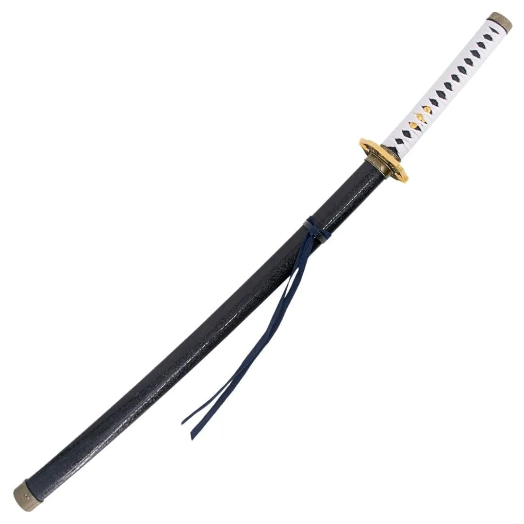 AMONT | Katana Decorativa Yamato con LED, 105 cm | Replica in bambù con Impugnatura Intrecciata | EYM