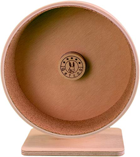 Getzoo Kurkwiel Ø 21 cm (Ø 19,4 cm binnen) met kurken inzetstuk, veelzijdig loopwiel, zacht voor poten, flexibel instelbaar, verwisselbare kurken inzetstukken, hoge veiligheid - Image 3