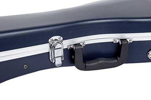 Image of Crossrock, ABS Molded Style Mandolin Hard Shell Case, Blue (CRA861MABL)