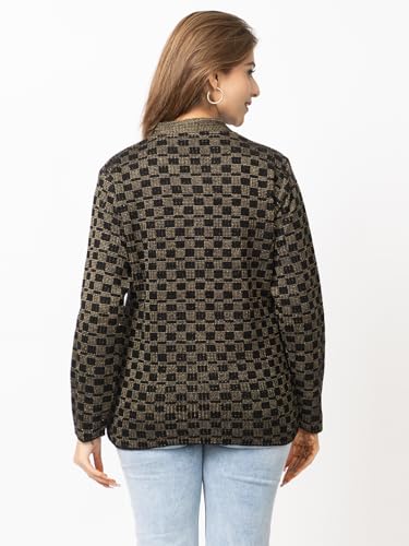 Image of TWENTY ME Winter Wear Casual Wear Acrylic Blend Button Closure and with Front Pockets Cardigans for Women's