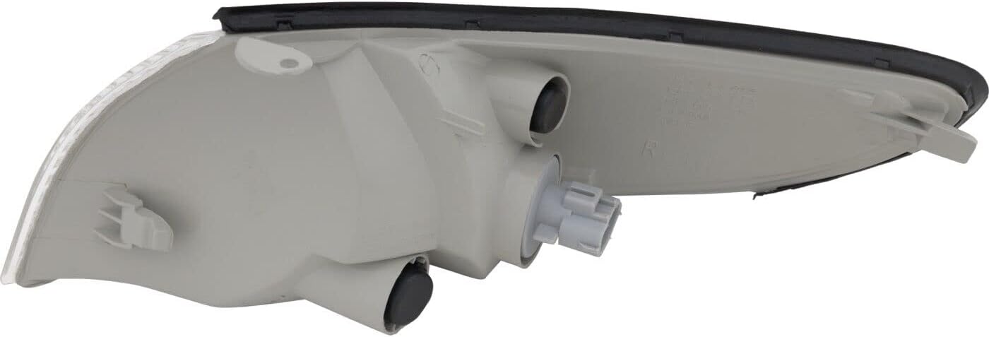 DAT AUTO PARTS Front Right Passenger Side Parking Light Assembly Fits 1999-2001 Toyota Solara Coupe and Convertible Models, Clear Amber Plastic Lens, Replaces TO2521159, 8161006040