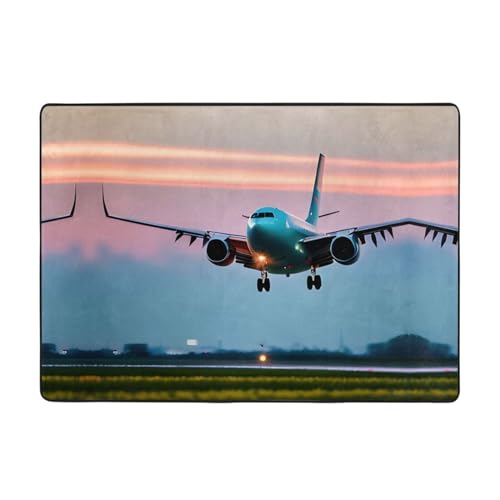 Tapis de sol lavable antidérapant doux pour chambre - 2