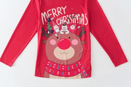Image of Tie Dye Mermaid Sloth Christmas Halloween Pajamas for Girls Long Sleeve and Pants Nighty PJS 2-piece Set Size 6-16