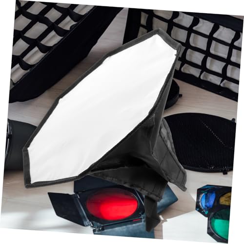 Softbox para cámara octagonal con difusor portátil y funda para flash 7