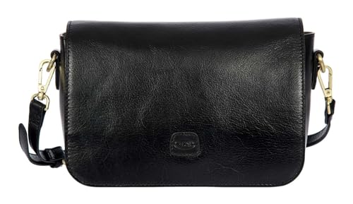 Sac à épaule bandoulière Volterra pour vos trajets quotidiens, le messenger en cuir noir idéal
