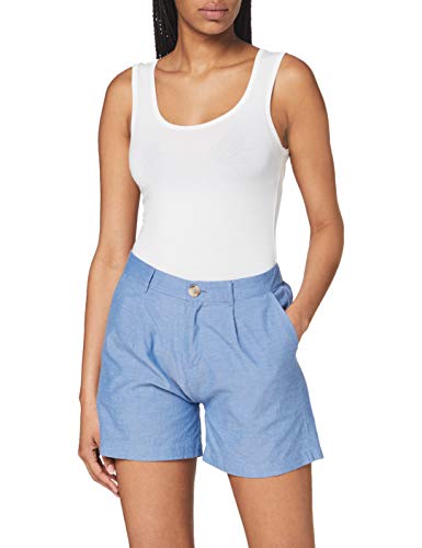 SPARKZ COPENHAGEN Damen Helena High Waist Shorts, ozeanblau, L