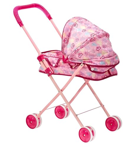 Poussette pour poupées jouets pour filles avec landau pliable