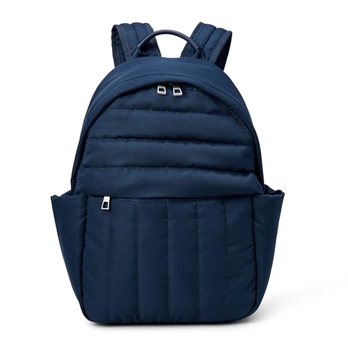 Amazon Essentials Womens Small Quilted Backpack Navy One Size