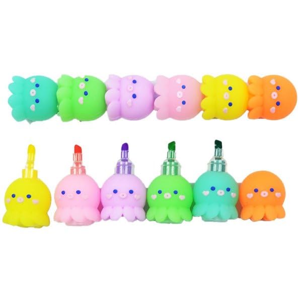 Taros Unick Color Egg Meduse 6 Evidenziatori