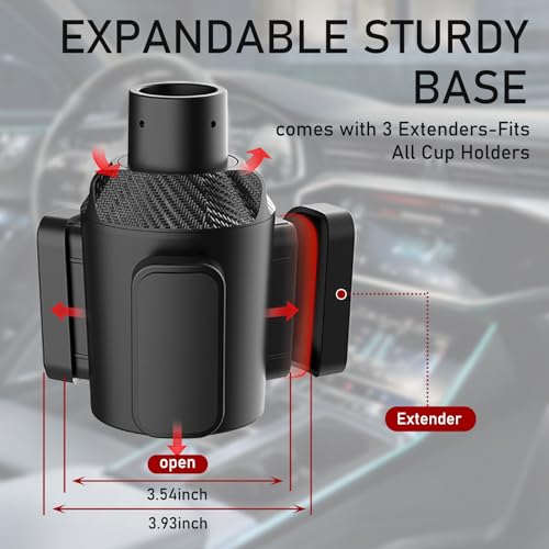 Portavasos para carro, diseño doble ABS 8.7 pulgadas miniatura 5