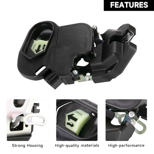 Image of Rear Liftgate Door Lock Actuator Tailgate Latch Assembly - Compatible for Honda Civic EX 2006-2011 - Replace Part 74851SNAA22