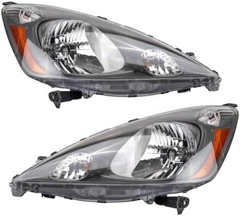 TRQ 2 Piece Headlight Assembly Set Driver & Passenger Side — 사진 2