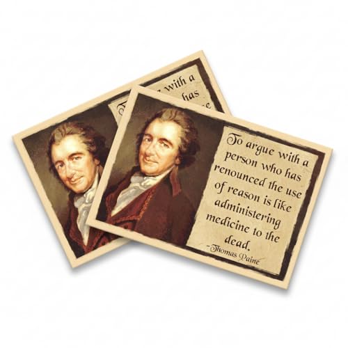 to Argue with a Person Who has Renounced Reason is Like Administering Medicine to The Dead Refrigerator Magnet - [3' x 2'] (2)