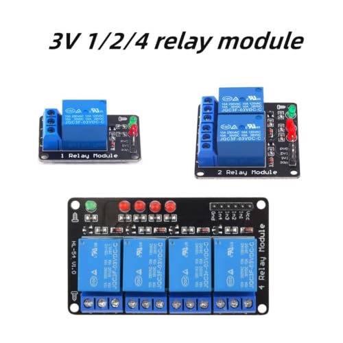 Module relais 3 V indicateur LED actif à bas niveau pour commutation fiable - 2