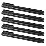 SEWACC Penna Rilevatrice di Banconote 5 Pezzi, Marcatore di Rilevamento Portatile Inchiostro a Base D’acqua, Pennarello per Soldi per Negozi, Ristoranti e Gestione Contanti