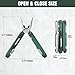 WORKPRO 18-in-1 Multi Tool Pliers, Gifts for Men, Stainless Steel EDC Multitool with Pocket Knife, 2 Safety Locks, Belt Clip and Oxford Pouch, Utility Multiuse Tool for Camping