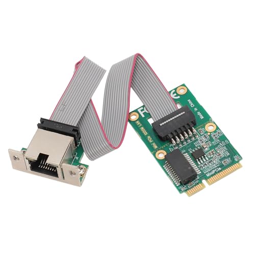 Mini PCI-e Tarjeta de Red Gigabit, Adaptador Ethernet para Máquinas de Control Industrial PCB miniatura 5