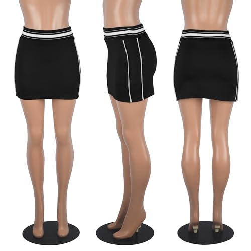 Image of Jigfar Women Cute Golf Tennis Club Skirt Dress Activewear Mini Summer Workout Running Athletic Skorts