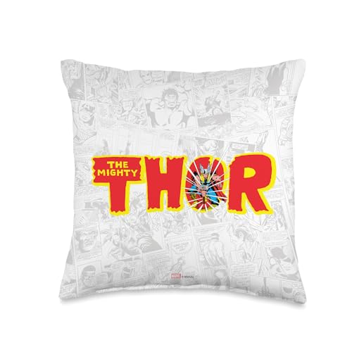 Coussin Mighty Thor Marvel multicolore pour raviver un vieux canapé terne