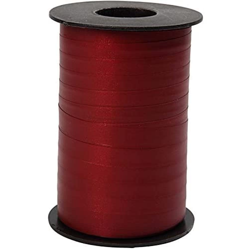Creativ Company 250-Piece Gift Ribbon, Dark Red